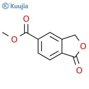 Methyl 1-oxo-1,3-dihydroisobenzofuran-5-carboxylate structure