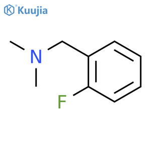 1-(2-Fluorophenyl)-N,N-dimethylmethanamine structure