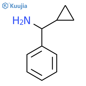 1-Cyclopropyl-1-phenylmethanamine structure