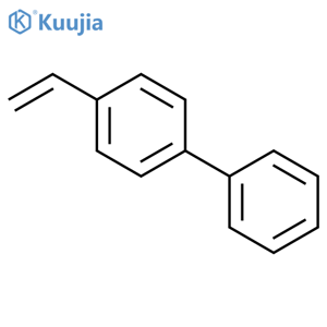 4-Vinylbiphenyl structure