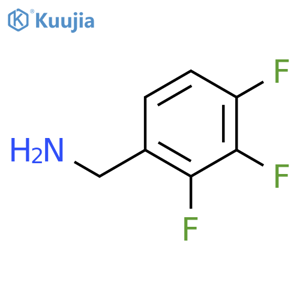 2,3,4-Trifluorobenzylamine structure