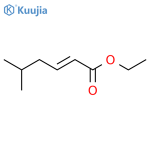 2-Hexenoic acid,5-methyl-, ethyl ester structure