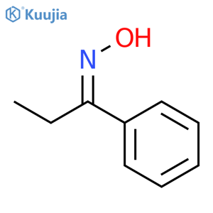 1-Phenyl-1-propanoneoxime structure