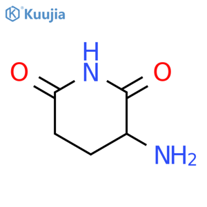 3-Aminopiperidine-2,6-dione structure