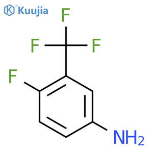 5-Amino-2-fluorobenzotrifluoride structure