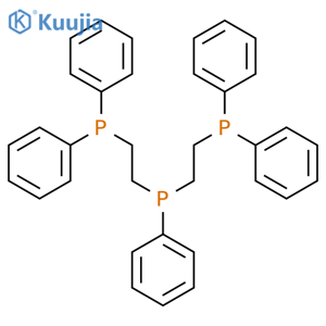 Bis(2-diphenylphosphinoethyl)phenylphosphine structure