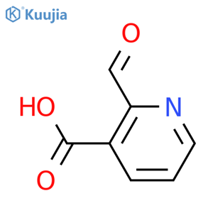 2-formylpyridine-3-carboxylic acid structure