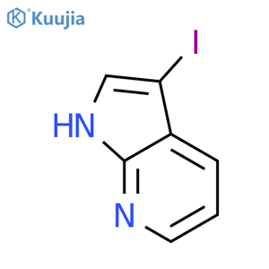 3-Iodo-1H-pyrrolo[2,3-b]pyridine structure