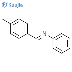 Benzenamine,N-[(4-methylphenyl)methylene]- structure