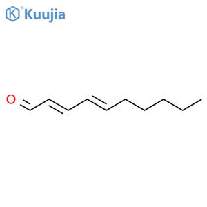 2,4-decadienal structure