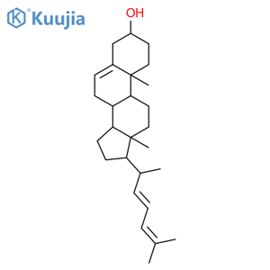 Cholesta-5,22,24-trien-3-ol,(3b,22E)- (9CI) structure