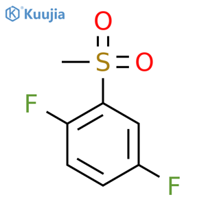 1,4-Difluoro-2-(methylsulfonyl)benzene structure