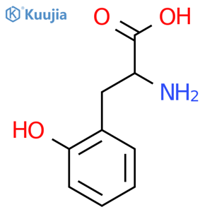 DL-O-Tyrosine structure