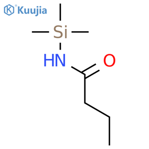 Butanamide, N-(trimethylsilyl)- structure