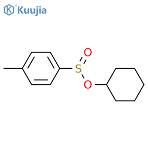 Benzenesulfinic acid,4-methyl-, cyclohexyl ester structure