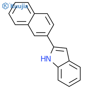 2-(2-Naphthyl)indole structure