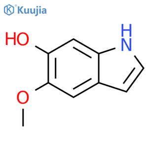 5-methoxy-1H-Indol-6-ol structure