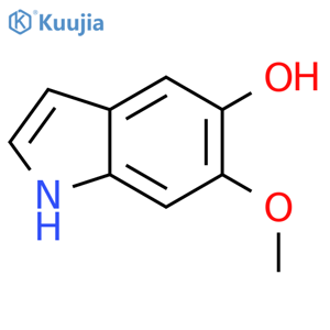 6-methoxy-1H-Indol-5-ol structure