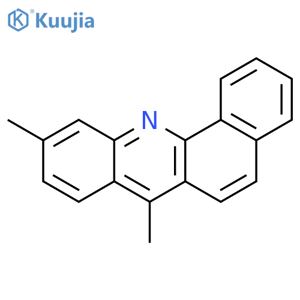 Benz[c]acridine,7,10-dimethyl- structure