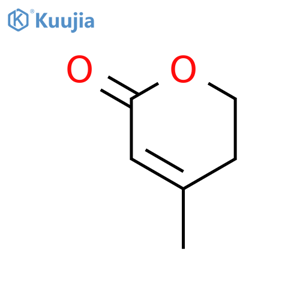 4-methyl-5,6-dihydro-2H-pyran-2-one structure