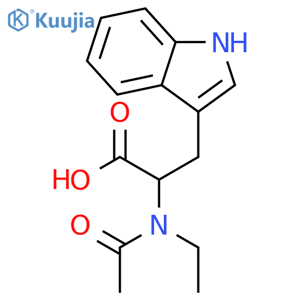 N-Acetyl-L-tryptophan ethyl ester structure