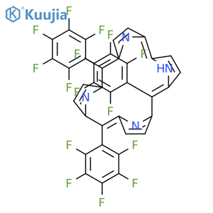 5,10,15-Tri(pentafluorophenyl)corrole structure