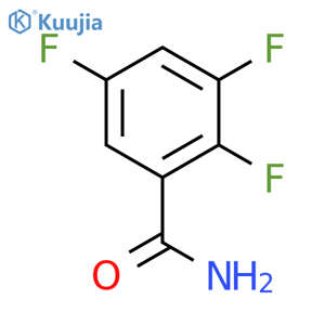 2,3,5-Trifluorobenzamide structure