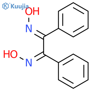 Diphenylglyoxime structure