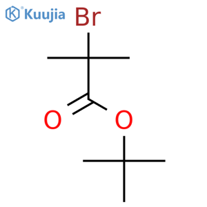 tert-Butyl 2-bromo-2-methylpropanoate structure