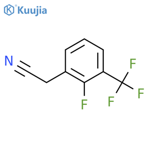 2-Fluoro-3-(trifluoromethyl)phenylacetonitrile structure