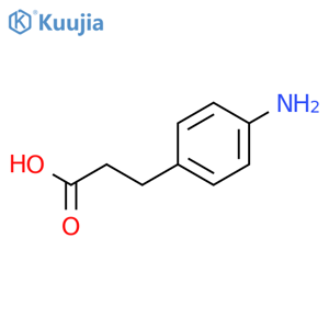 3-(4-aminophenyl)propanoic acid structure