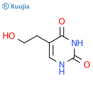 5-(2-Hydroxyethyl)pyrimidine-2,4(1H,3H)-dione structure