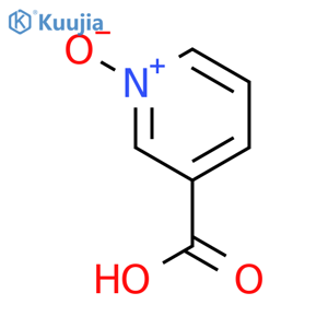 Nicotinic acid N-oxide structure