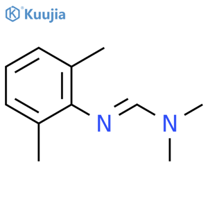 Methanimidamide,N'-(2,6-dimethylphenyl)-N,N-dimethyl- structure