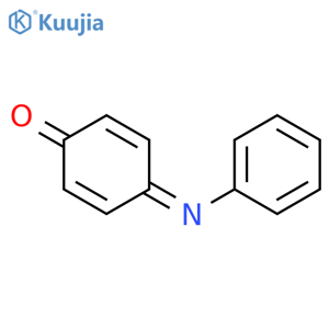 2,5-Cyclohexadien-1-one, 4-(phenylimino)- structure