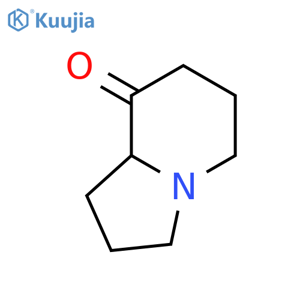 2,3,5,6,7,8a-hexahydro-1H-indolizin-8-one structure