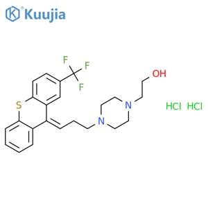 Flupentixol dihydrochloride structure