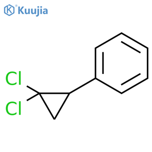 (2,2-Dichlorocyclopropyl)benzene structure