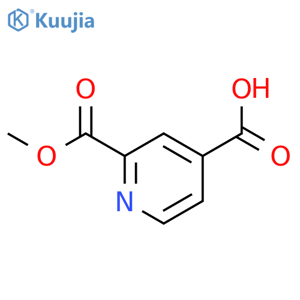 2-(Methoxycarbonyl)isonicotinic acid structure