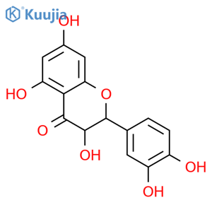 (±)-Taxifolin structure