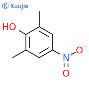 2,6-Dimethyl-4-nitrophenol structure