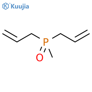 Phosphine oxide,methyldi-2-propen-1-yl- structure