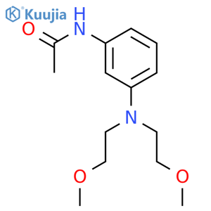 3-(N,N-Dimethoxyethyl)amino acetanilide structure