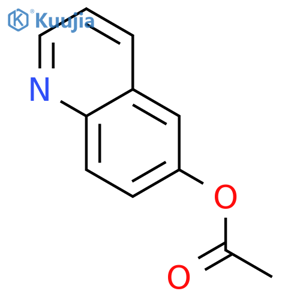 Quinolin-6-yl acetate structure