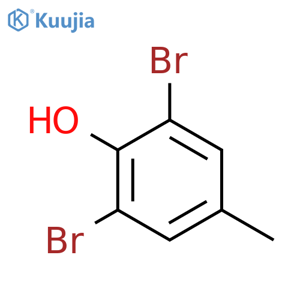 2,6-Dibromo-4-methylphenol structure