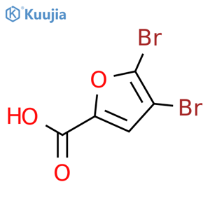 4,5-Dibromofuran-2-carboxylic acid structure