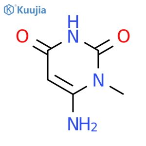 6-amino-1-methyl-1,2,3,4-tetrahydropyrimidine-2,4-dione structure