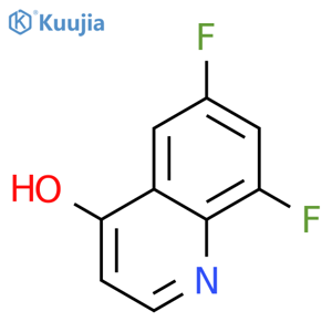 6,8-Difluoroquinolin-4-ol structure