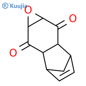 3,6-Methanonaphth[2,3-b]oxirene-2,7-dione,1a,2a,3,6,6a,7a-hexahydro- structure