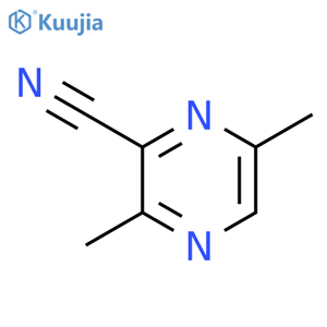 3,6-Dimethylpyrazine-2-carbonitrile structure